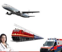 Hire Panchmukhi Air and Train Ambulance Service in Amritsar with Top-class Ventilator Setup