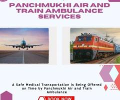 Obtain an Air Ambulance from Guwahati with Greater Medical Services by Panchmukhi