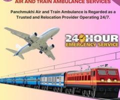 Hire Panchmukhi Air and Train Ambulance Service in Nashik with medical assistance